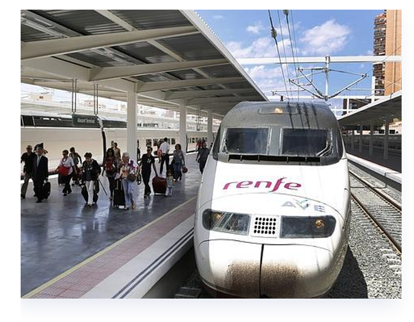 Parking Renfe Alicante low cost